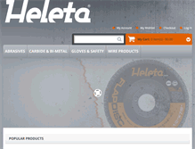 Tablet Screenshot of heleta.com